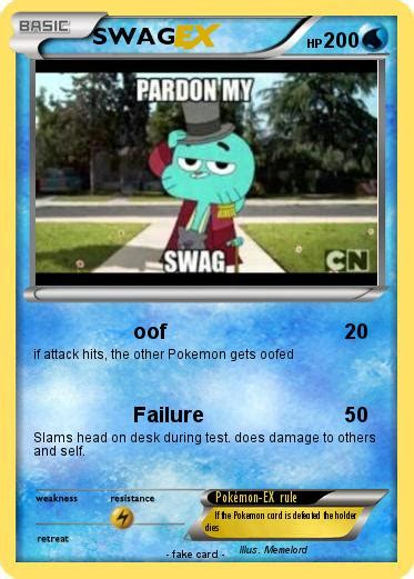Pokémon Swag 936 936 Oof My Pokemon Card