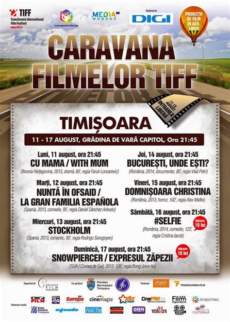 Marele Ecran Caravana Tiff Ajunge La Timisoara