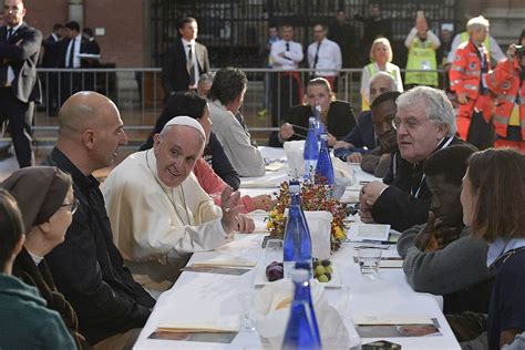 Pope Invites Prisoners To Lunch They Break Free Instead Catholic