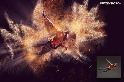 Dust Explosion Photoshop Action By Amorjesu Graphicriver