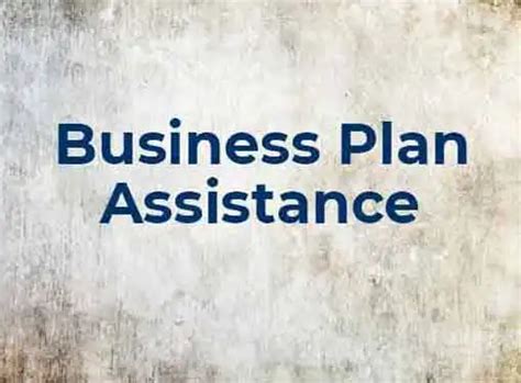 Business Plan Help Writing A Business Plan