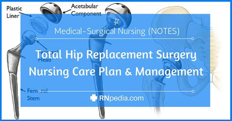Total Hip Replacement Surgery Nursing Care Plans And Management