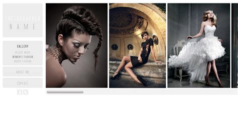 Photography Website Template | Free Photography Web Templates | PHPJabbers
