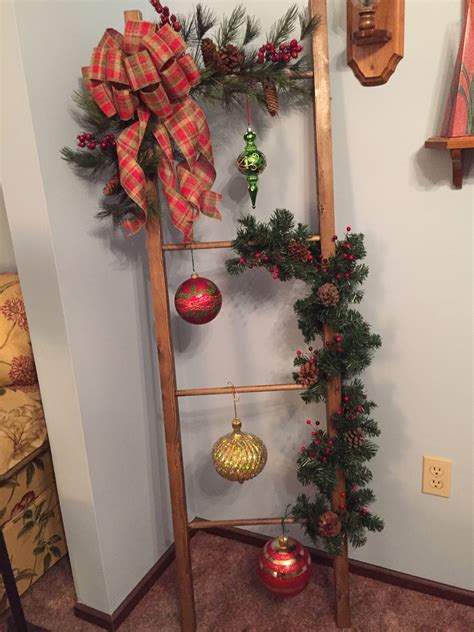 Christmas Ladder Christmas Ladder Christmas Crafts Xmas Ladder