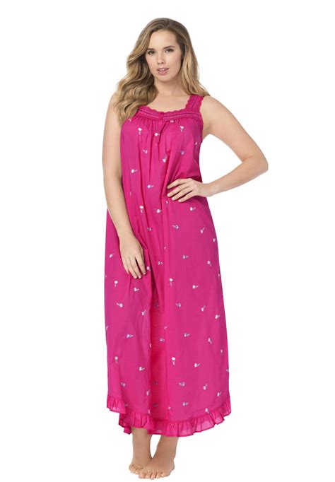 This Pretty Pastel Plus Size Nightgown Is Soft Sweet And Made From The Finest Cotton 2999