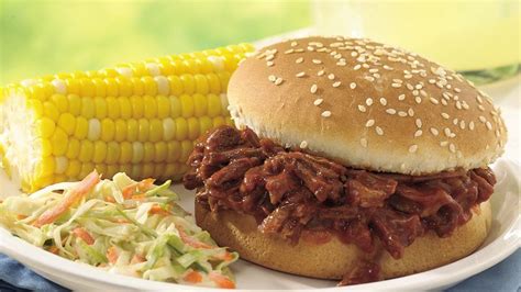 View top rated ground beef sandwich recipes with ratings and reviews. Slow-Cooker Beef and Pork Barbecue Sandwiches Recipe - BettyCrocker.com