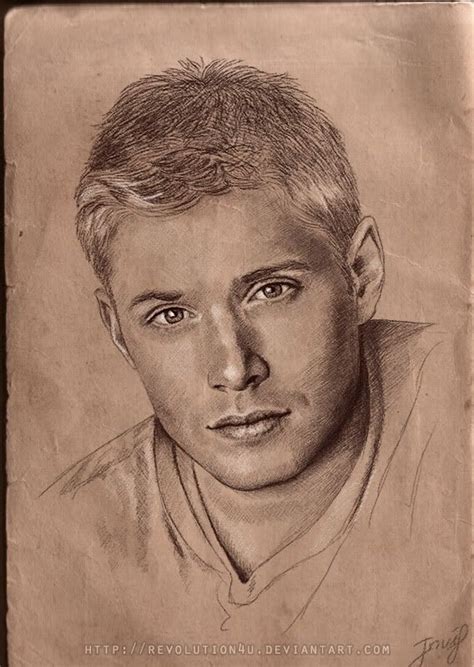 Jensen Ackles As Dean Winchester From Supernatural Fan Art Incredible