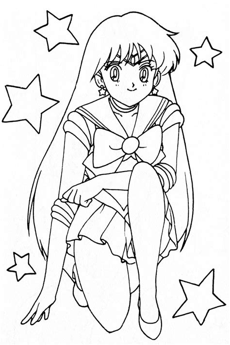 Sailor Moon Coloring Book Xeelha Colorear Anime Tatuajes De Sailor Moon