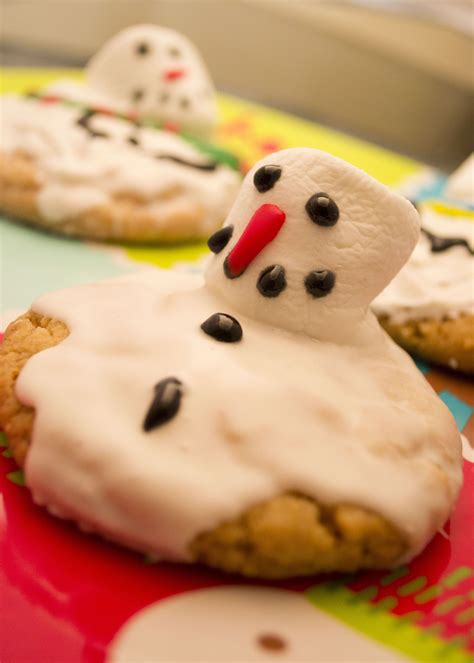 Melted Snowmen Homemade Sugar Cookies Melted Snowman Cookies Melted