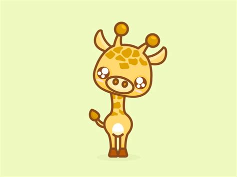 Giraffe By Wesley Van T Hart On Dribbble