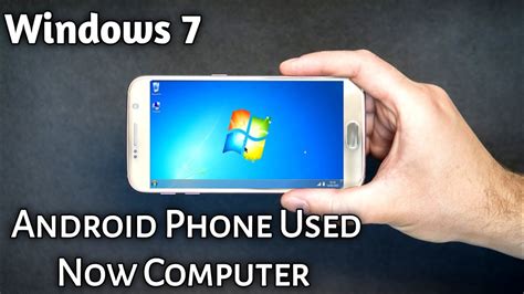 How To Android Phone Convert Computer With Windows 7 Mobile Computer