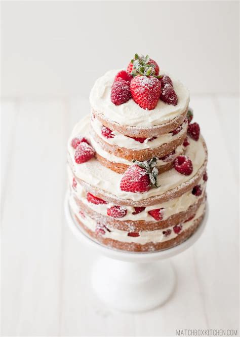 Naked Strawberry Rasberry Shortcake How To Make Almost Any Cake