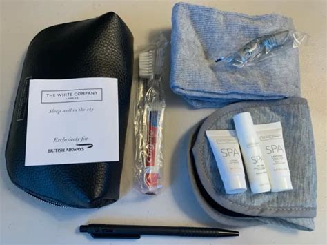 British Airways Ba Business Class Amenity Kit From The White Company Picclick