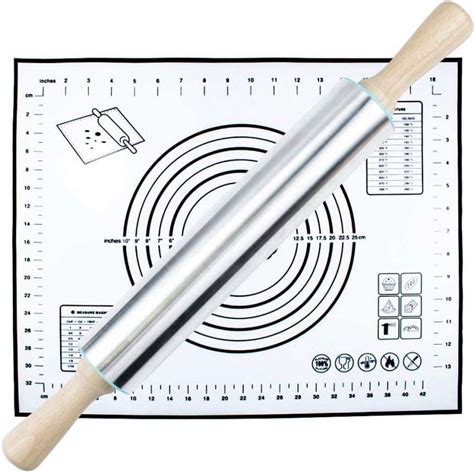Top 10 Best Rolling Pin And Pastry Mats In 2022 Reviews