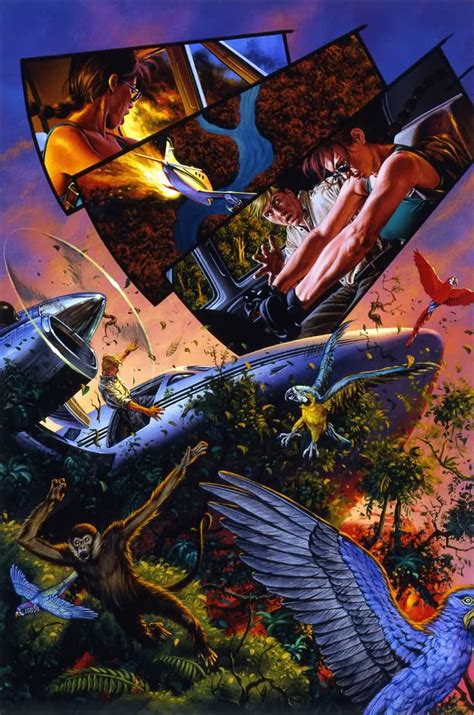 The epic adventures in the early 90's. Lara-Online: Tomb Raider Joe Jusko