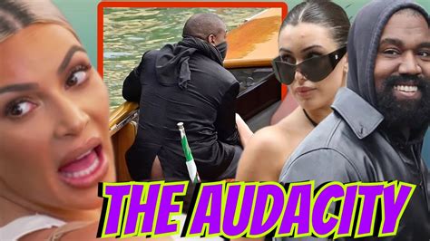 Kanye West Has Nsfw Boat Ride In Italy With Wife Bianca Censori Suns Out Buns Out Youtube