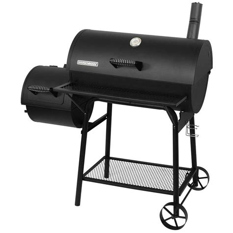 Brinkmann offers tons of things for outdoor living such as lighting, grills, outdoor cookware, accessories, gardening supplies, and much, much more. Brinkmann Offset Smoker-810-3016-S - The Home Depot