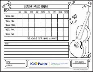Violin Practice Chart Template Kidpointz Download Fillable Pdf