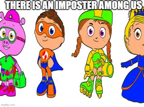 Orange Super Why Is The Imposter Imgflip
