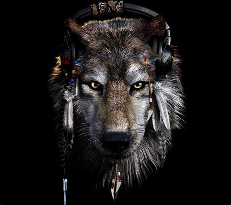 Dark Alpha Wolf Wallpapers Wallpaper Cave