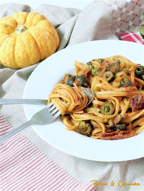 One pot linguine aux tomates séchées olives et câpres Recette