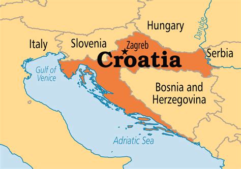 Where Is Croatia On The World Map