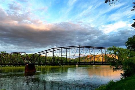 Old Fort Benton Bridge Lewis And Clark National Historic Trail Experience