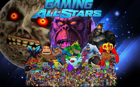 Gaming All Stars Full Roster By Supersmashbrosgmod On Deviantart