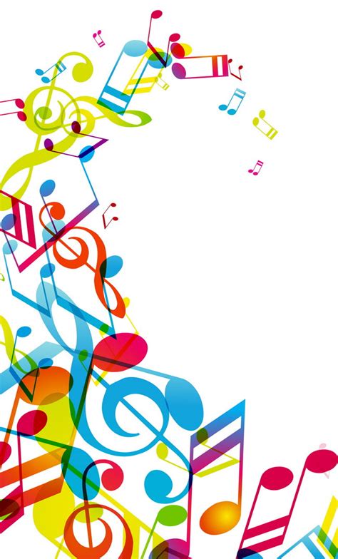 Colorful Music Symbols Free Download On Clipartmag