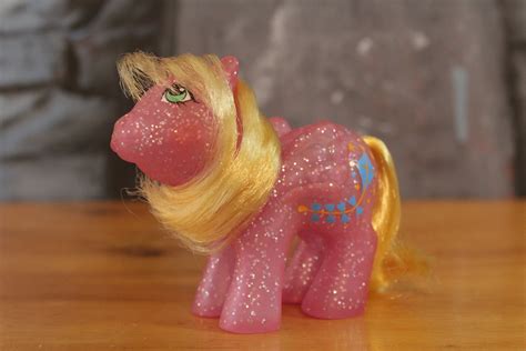 My Little Pony G1 Baby Firefly Sparkle Pegaus Winged Pony Pink Etsy