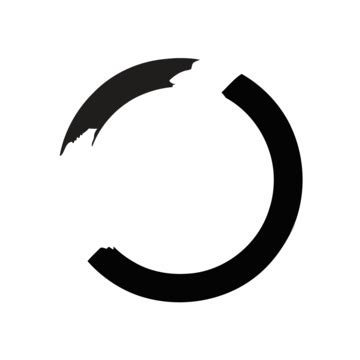 Black And White Icon With A Circle Icon For A Bee Vector A Simplistic