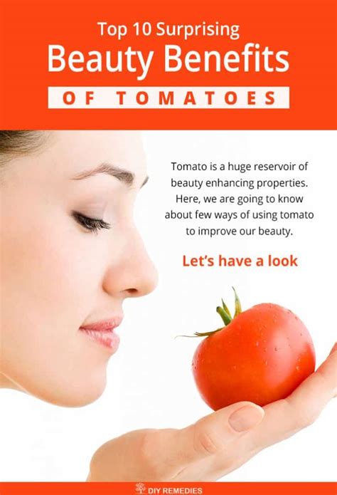 top 10 surprising beauty benefits of tomatoes