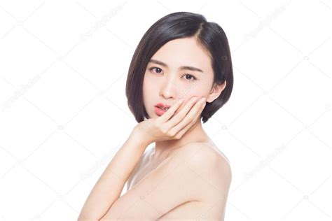 Chinese Woman Facial Expressions Stock Photo By Wxin