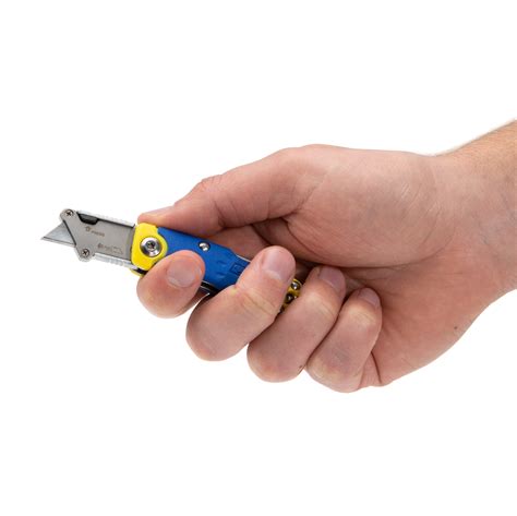 Estwing Mini Folding Lock Back Utility Knife With Disposable Razor