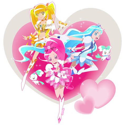 Safebooru Blue Dress Chypre Heartcatch Precure Coffret Coffret