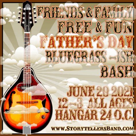 Jun 20 Free Fathers Day Bluegrass Concert By The Storytellers