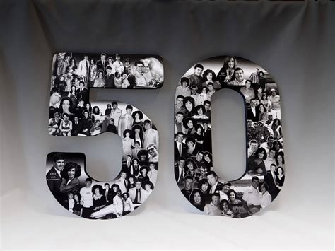 50th Anniversary Collage 50th Wedding Anniversary Collage Etsy