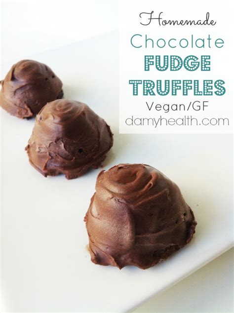 Homemade Chocolate Fudge Truffles