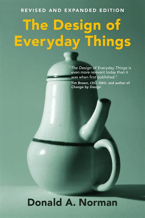 The Design Of Everyday Things By Norman Donald A 9780262525671