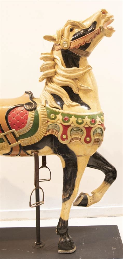 Sold Price Carmel Outside Row Stander Carousel Horse October 6