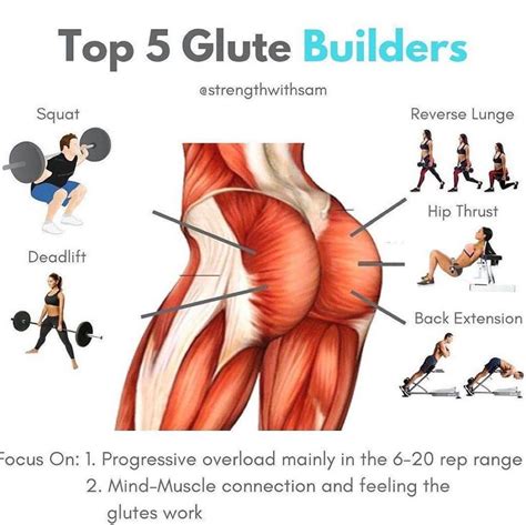 Top Glute Building Exercises Glutes Workout Glutes Effective