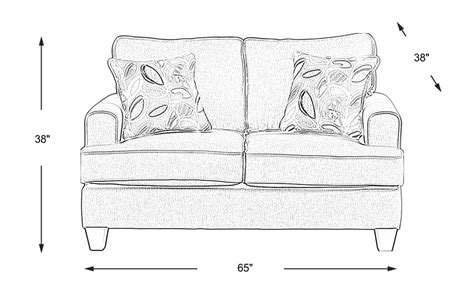 Blooming Grove Oatmeal Loveseat Rooms To Go