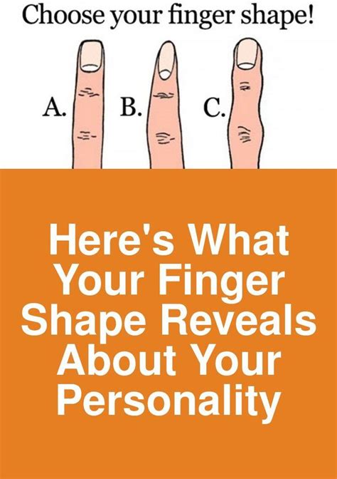 Heres What Your Finger Shape Reveals About Your Personality A Finger