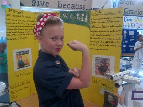 Rosie The Riveter Great Costume For History Project When You Want To