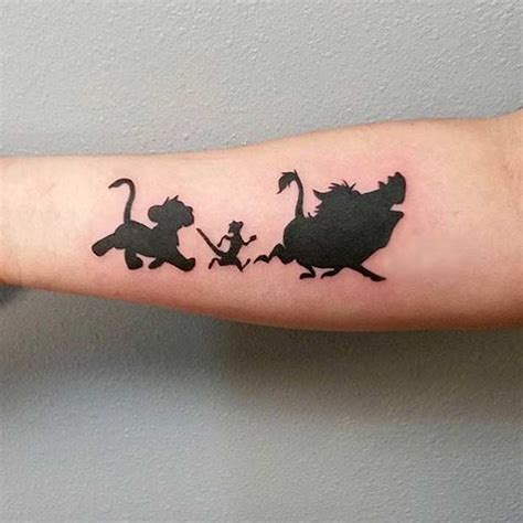 25 Cute Disney Tattoos That Are Beyond Perfect Stayglam