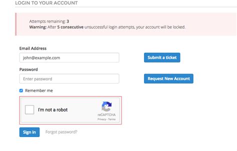 Account Lockout On Multiple Invalid Login Attempts Happyfox Support