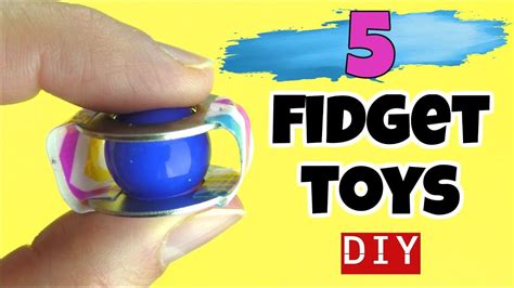 5 Easy Diy Fidget Toys How To Make Diy Stress Relievers Fun Diy Toys Diy Fidget Toys