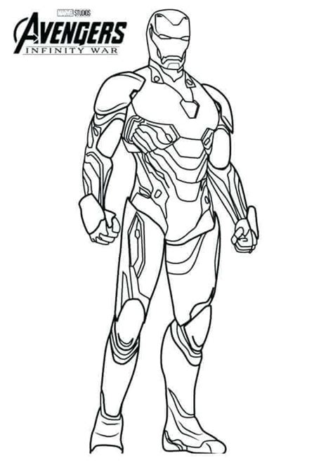 Uploaded you can see below Iron Man Infinity War Coloring Pages - Thekidsworksheet