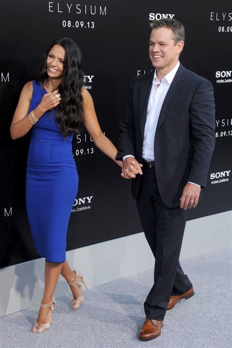 Maybe you would like to learn more about one of these? 23 Matt Damon Wife Exclusive Pictures - WeNeedFun