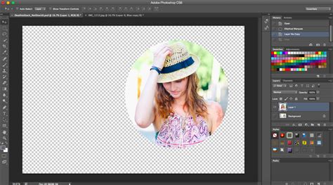 How To Create A Circular Profile Picture In Photoshop Pinkpot